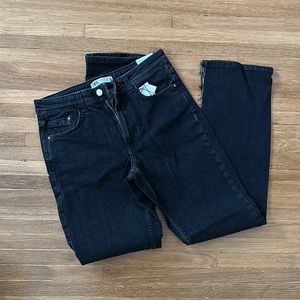 BRAND NEW ZARA Mid Rise Ankle Flare Jeans